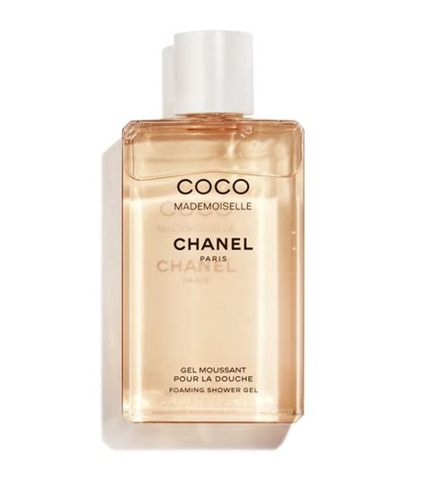 coco mademoiselle chanel shower gel.